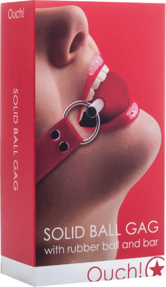 Couples Shots Media Solid Ball Gag Red Bondage Sex Adult Pleasure Orgasm