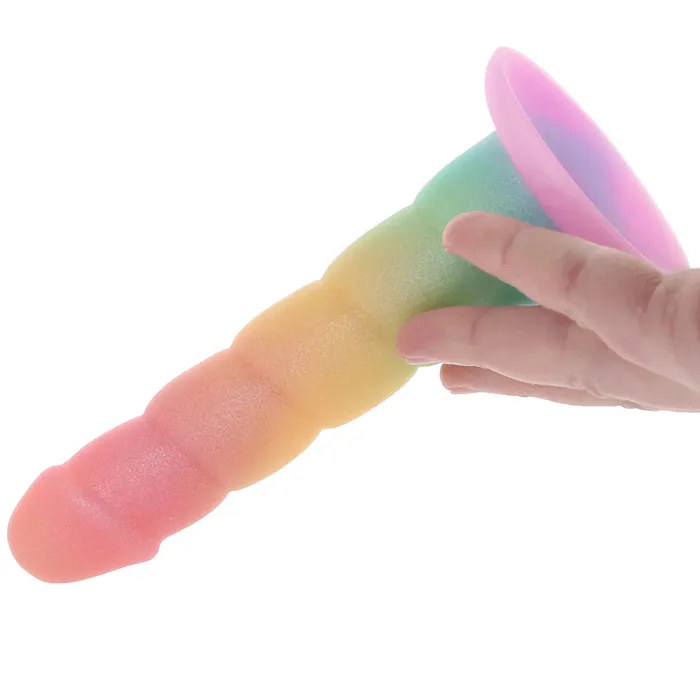Dildos Simply Sweet Swirl Rainbow Dildo Erotica Adult Toys