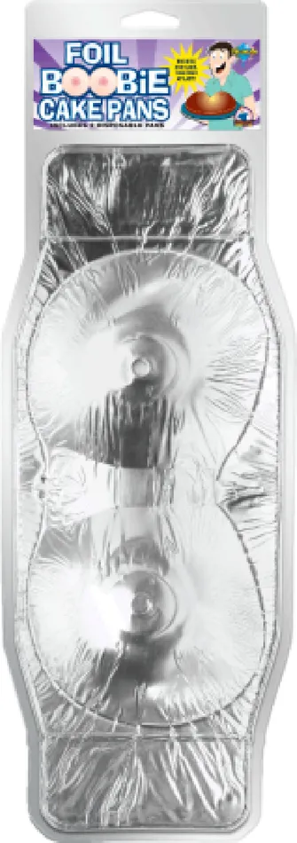 Disposable Boobie Cake Pan 2pc Sex Toy Adult Pleasure Pipedreams Vibrators Disposable Boobie Cake Pan 2pc Sex Toy Adult Pleasure Pipedreams Vibrators