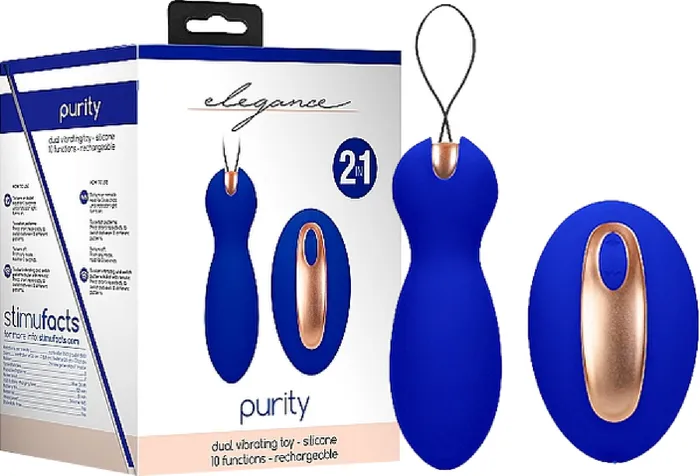 Dual Vibrating Toy Purity Shots Media Vibrators
