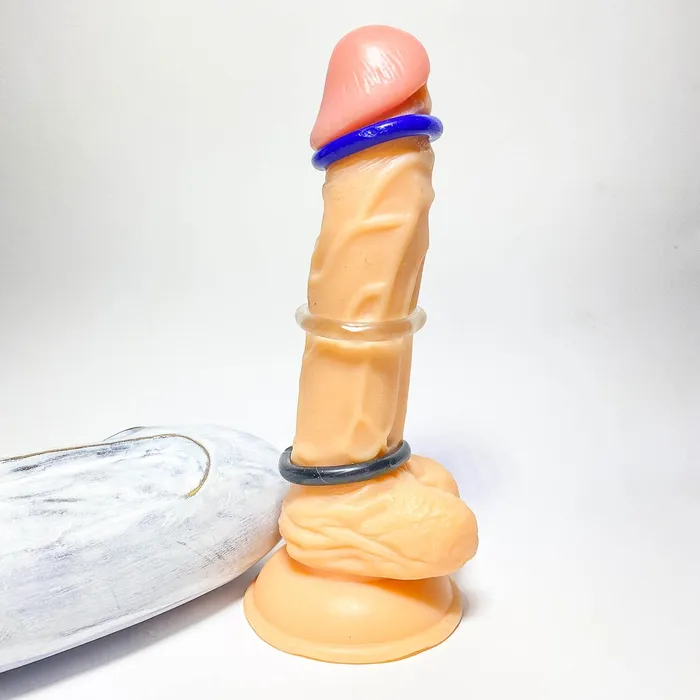 Eccentric Playroom Essentials Male Sex Toys Cock Ring 3 Pack
