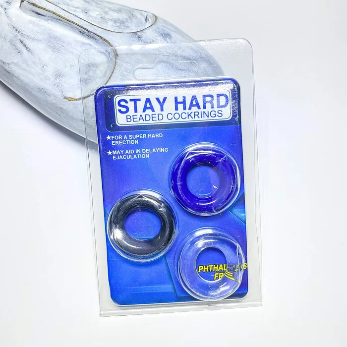 Eccentric Playroom Essentials Male Sex Toys Cock Ring 3 Pack