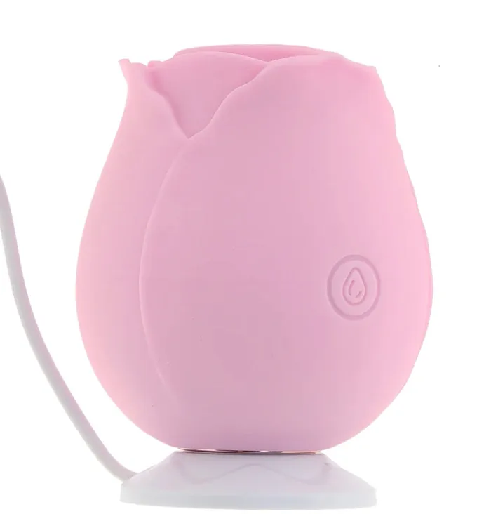 Erotica Adult Toys Inya The Rose Rechargeable Suction Vibe in Pink Vibrators