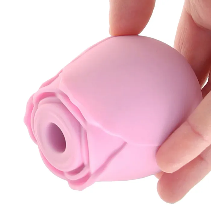 Erotica Adult Toys Inya The Rose Rechargeable Suction Vibe in Pink Vibrators
