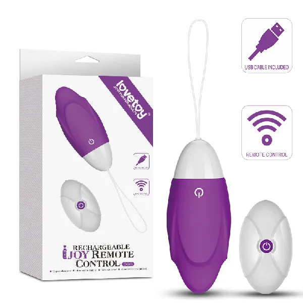 Female Sex Toys Lovetoy IJOY Wireless Remote Control Rechargeable Egg Purple Female Sex Toys Lovetoy IJOY Wireless Remote Control Rechargeable Egg Purple
