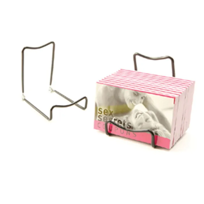 Fixture Book Easel Black 2Wire Low Anal Fixture Book Easel Black 2Wire Low Anal