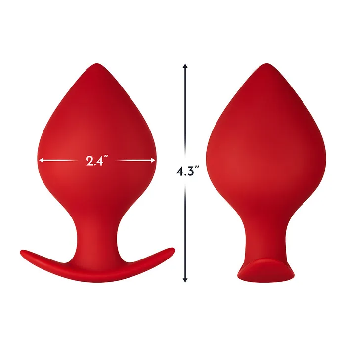 FORTO F63 Rattler Spade Red Assorted Sizes FORTO Vibrators