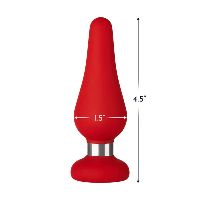 FORTO Vibrators FORTO F21 TearDrop Red Assorted Sizes
