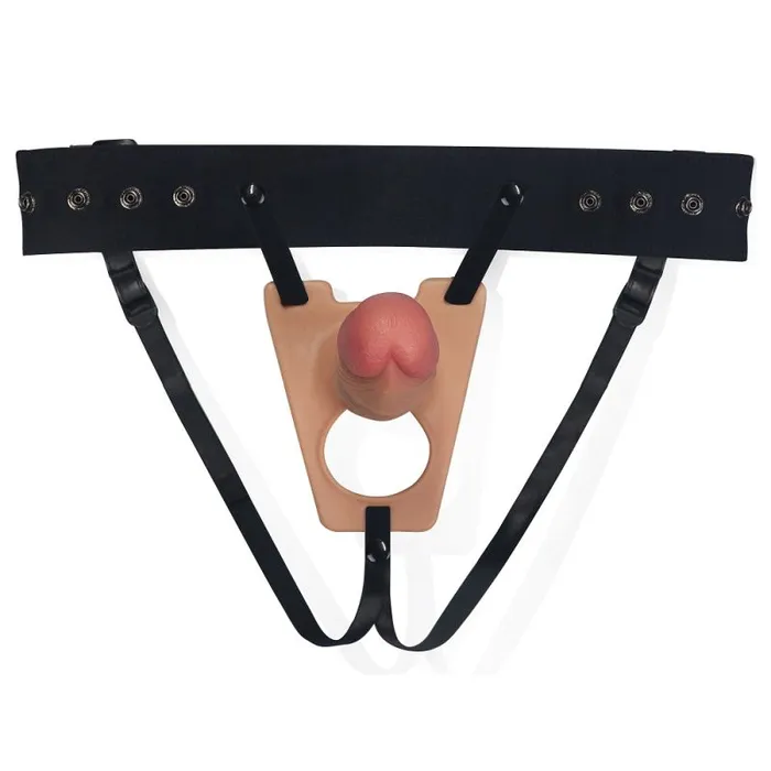 Lovetoy Female Sex Toys Rodeo Hollow G Strap On Set 8in
