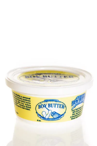 Male Sex Toys Boy Butter Boy Butter Original 4oz Tub