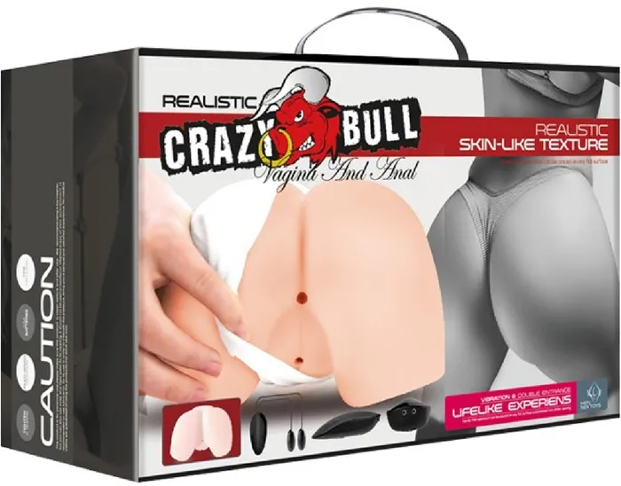 Male Sex Toys Pretty Love Doggy Vagina And Anal Stimulator Flesh