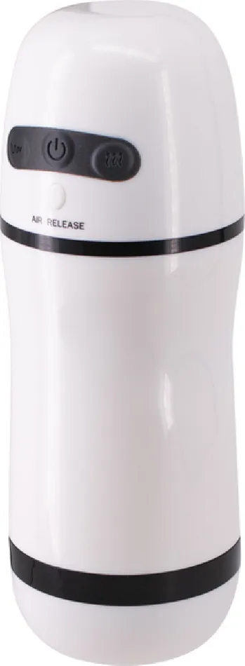 Male Sex Toys Seven Creations Pulsar Male Suction Stimulator White