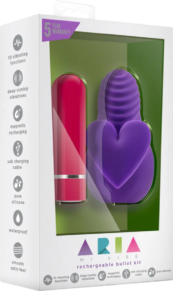 Mi Vibe Rechargeable Multi Function Vibrator Sex Toy Adult Pleasure Bullet Kit Plum Blush Novelties Vibrators Mi Vibe Rechargeable Multi Function Vibrator Sex Toy Adult Pleasure Bullet Kit Plum Blush Novelties Vibrators