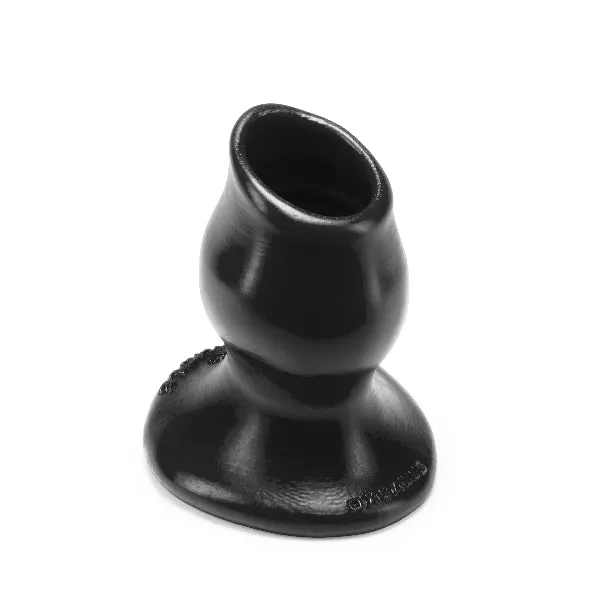 OxBalls Anal Pighole 2 Hollow Plug Medium Black