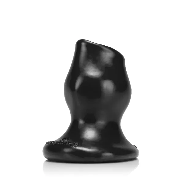 OxBalls Anal Pighole 2 Hollow Plug Medium Black