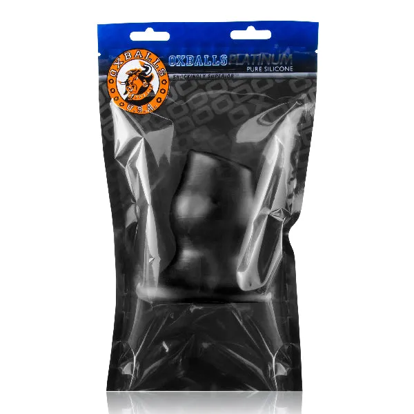 OxBalls Anal Pighole 2 Hollow Plug Medium Black