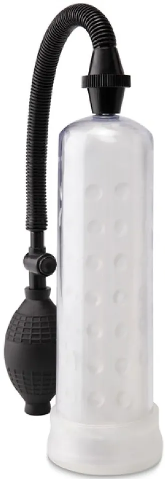 Silicone Power Pump Clear Pipedreams Male Sex Toys