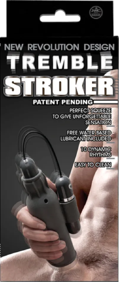 Tremble Stroker Silicone Masturbator Grey Nanma Male Sex Toys