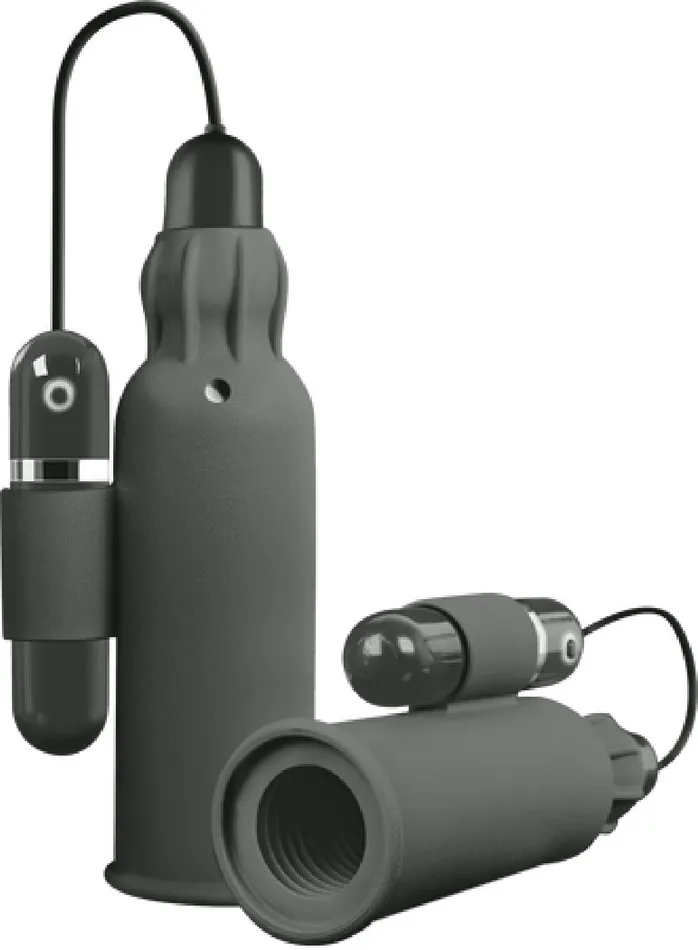 Tremble Stroker Silicone Masturbator Grey Nanma Male Sex Toys