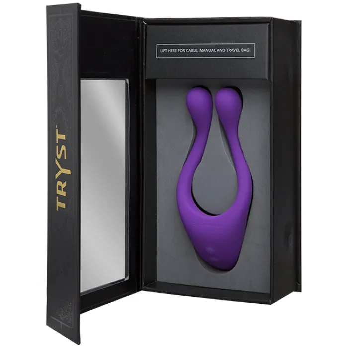 TRYST Multi Erogenous Zone Massager Sex Toy Adult Pleasure Doc Johnson Vibrators