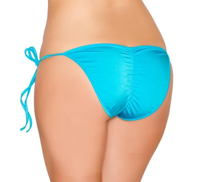 Vibrators Roma Costumes Tie Side PuckerBack Lined Bottom