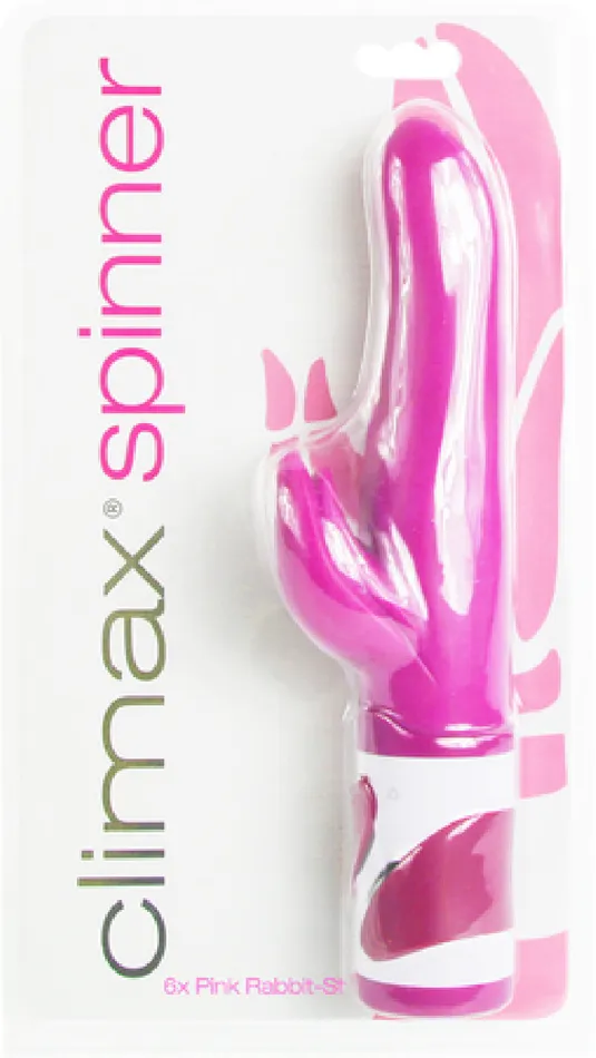 Vibrators Topco Sales Spinner 6X Rabbit Style Pink Vibrator Sex Adult Pleasure Orgasm