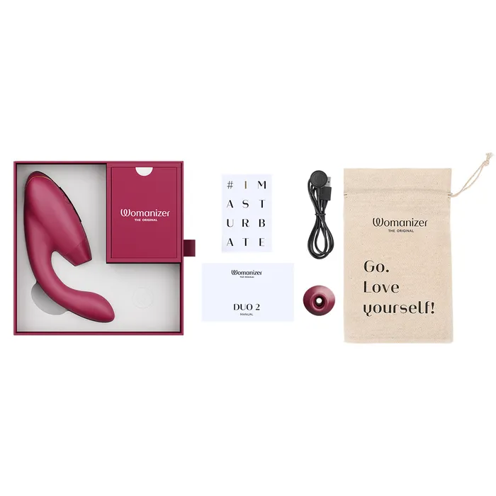 Womanizer Vibrators Womanizer Duo 2 Bordeaux