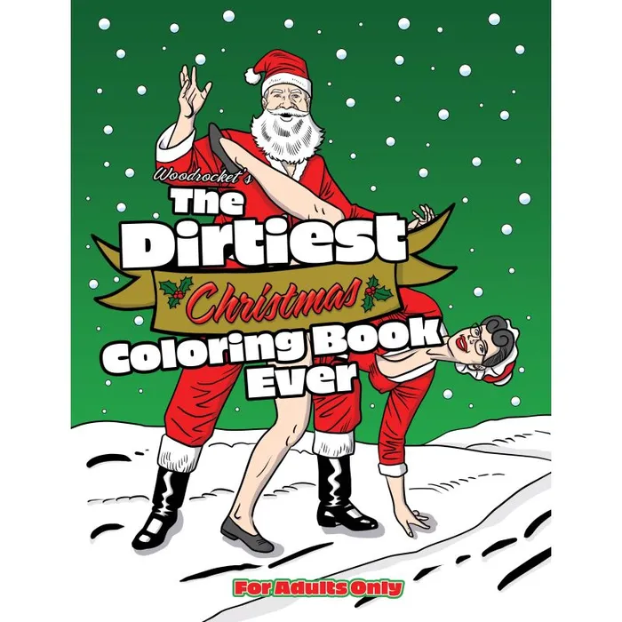 Wood Rocket Dildos The Dirtiest Christmas Colouring Book Ever