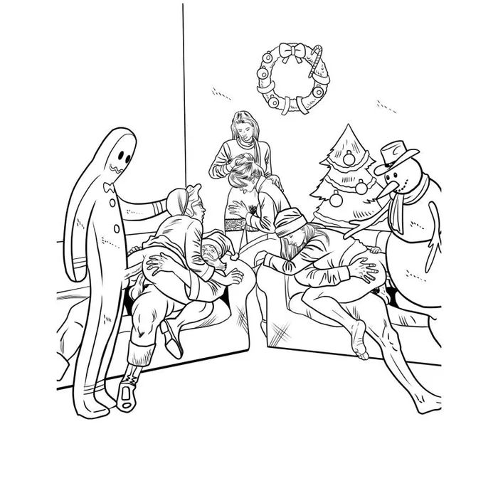 Wood Rocket Dildos The Dirtiest Christmas Colouring Book Ever