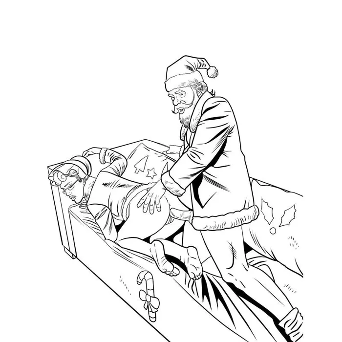 Wood Rocket Dildos The Dirtiest Christmas Colouring Book Ever