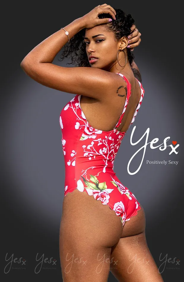 YesX Vibrators YesX YX978 One Piece Swimsuit Pink