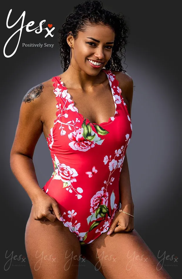 YesX Vibrators YesX YX978 One Piece Swimsuit Pink
