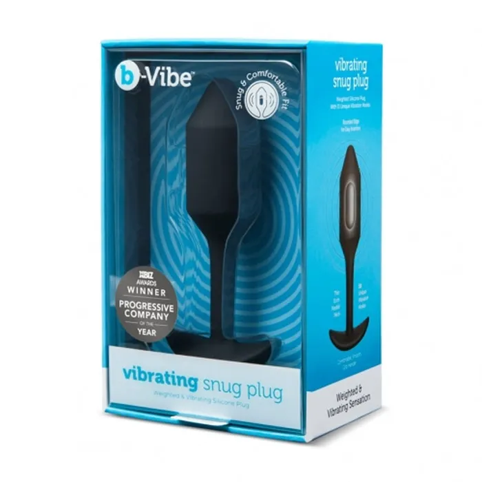 Anal bVibe Vibrating Snug Plug 4 Rechargeable Weighted Silicone Anal Plug Black bVibe Anal bVibe Vibrating Snug Plug 4 Rechargeable Weighted Silicone Anal Plug Black bVibe