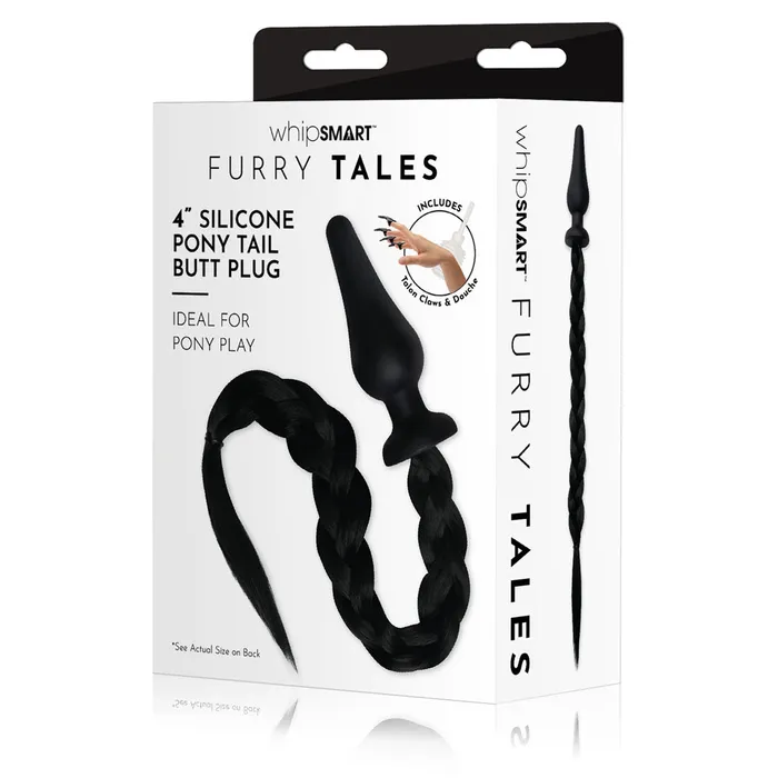 Anal WhipSmart WhipSmart Furry Tales 4 Inch Silicone Pony Tail Butt Plug 101 cm Butt Plug with Pony Tail Anal WhipSmart WhipSmart Furry Tales 4 Inch Silicone Pony Tail Butt Plug 101 cm Butt Plug with Pony Tail