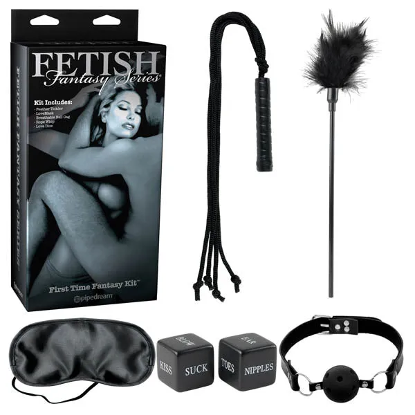 Couples Pipedream Fetish Fantasy Series Limited Edition First Time Fantasy Kit Bondage Kit 5 Piece Set Couples Pipedream Fetish Fantasy Series Limited Edition First Time Fantasy Kit Bondage Kit 5 Piece Set