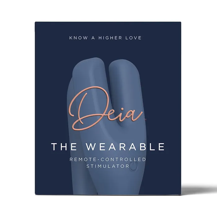 Deia Anal Deia The Wearable RemoteControlled Stimulator Silicone Blue