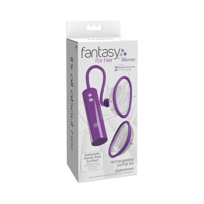 Female Sex Toys Pipedream Fantasy For Her Rechargeable Pussy Pump Kit Silicone Female Sex Toys Pipedream Fantasy For Her Rechargeable Pussy Pump Kit Silicone