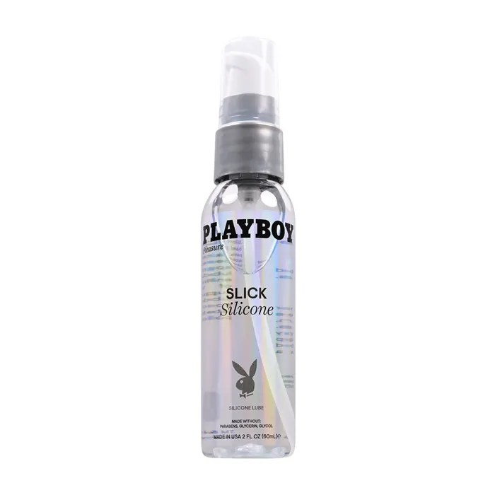 Female Sex Toys Playboy Pleasure SLICK SILICONE 60 ml Silicone Lubricant 60 ml Bottle Playboy Pleasure