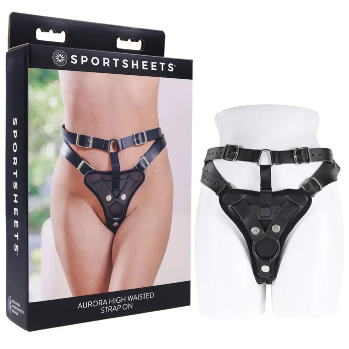 Female Sex Toys Sportsheets SPORTSHEETS Aurora High Waisted Strap On Adjustable StrapOn Harness No Probe Included Female Sex Toys Sportsheets SPORTSHEETS Aurora High Waisted Strap On Adjustable StrapOn Harness No Probe Included