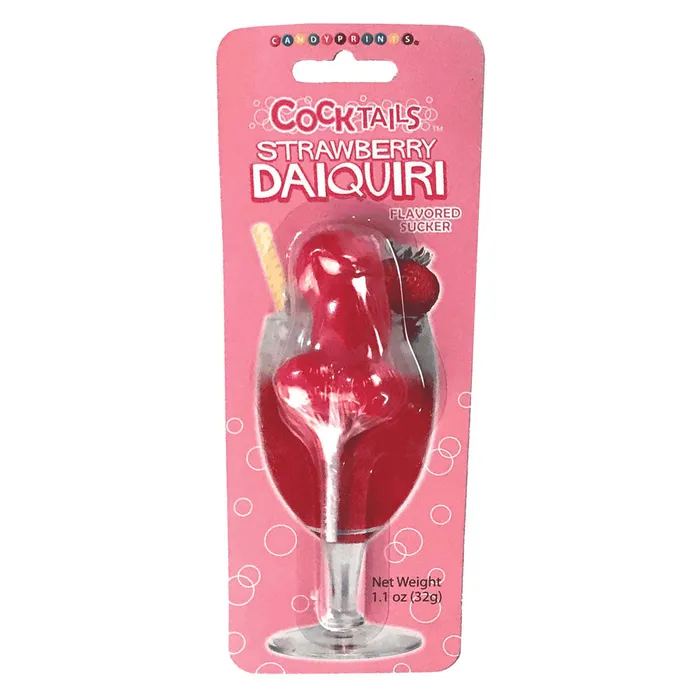 Little Genie Vibrators Cocktail Suckers Strawberry Daquiri Strawberry Daquiri Flavoured Dicky Lollypop Little Genie Vibrators Cocktail Suckers Strawberry Daquiri Strawberry Daquiri Flavoured Dicky Lollypop