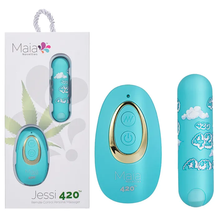 Maia Toys Female Sex Toys Maia JESSI 420 Remote Sky 76 cm USB Rechargeable Bullet with Wireless Remote Maia Toys Female Sex Toys Maia JESSI 420 Remote Sky 76 cm USB Rechargeable Bullet with Wireless Remote
