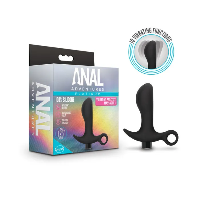 Male Sex Toys Blush Novelties Anal Adventures Platinum Vibrating Prostate Massager 01 108 cm USB Rechargeable Prostate Massager Male Sex Toys Blush Novelties Anal Adventures Platinum Vibrating Prostate Massager 01 108 cm USB Rechargeable Prostate Massager
