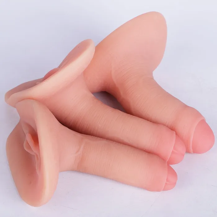 MRIMIN FTM Stroker 3 in 1 TPE Erect Prosthesis Packer N Play Flexible for G Spot Strap On Dildo MRIMIN Female Sex Toys MRIMIN FTM Stroker 3 in 1 TPE Erect Prosthesis Packer N Play Flexible for G Spot Strap On Dildo MRIMIN Female Sex Toys