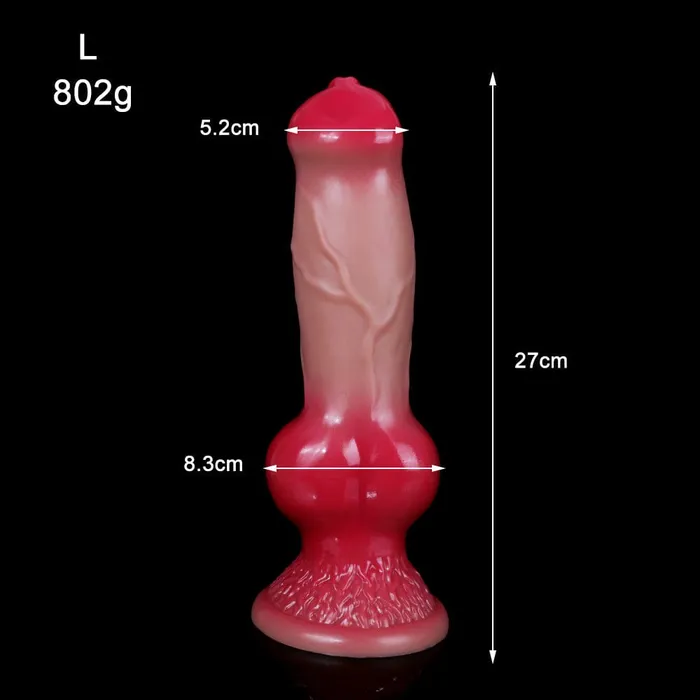 MRIMIN Realistic Gspot Dog Dildo Liquid Silicone Penis Cock Dong with Flared Suction Cup MRIMIN Female Sex Toys MRIMIN Realistic Gspot Dog Dildo Liquid Silicone Penis Cock Dong with Flared Suction Cup MRIMIN Female Sex Toys