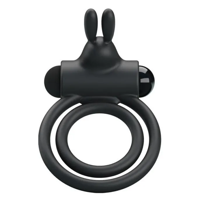 Osmond Vibrating Rabbit Double Penis Ring Pretty Love Pretty Love Vibrators