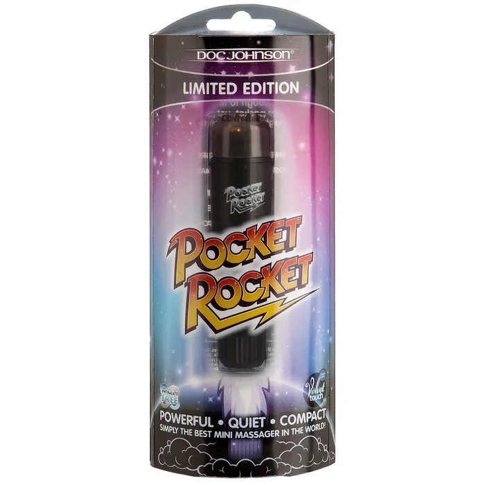 Anal Doc Johnson Novelties Pocket Rocket Black
