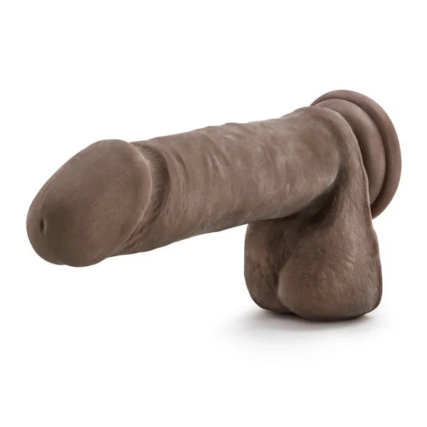 Blush Novelties Dildos Au Naturel 8 Sensa Feel Dildo Chocolate 