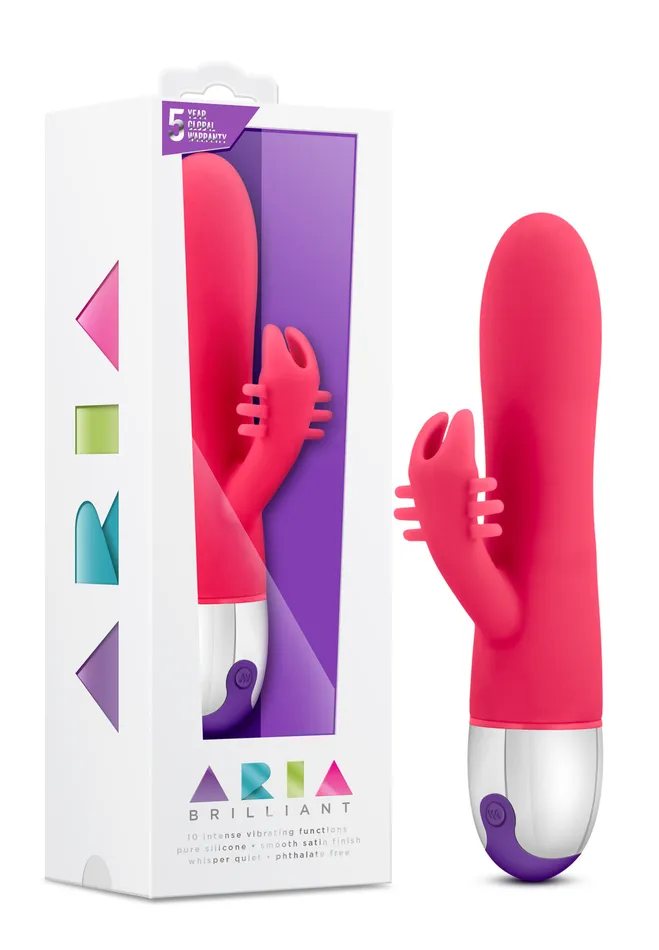 Blush Novelties Vibrators Aria Brilliant Cerise