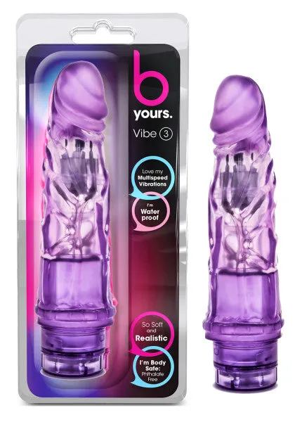 Blush Novelties Vibrators B Yours Cockvibe 3 Purple