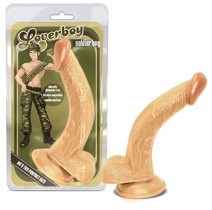 Blush Novelties Vibrators Loverboy Soldier Boy Beige